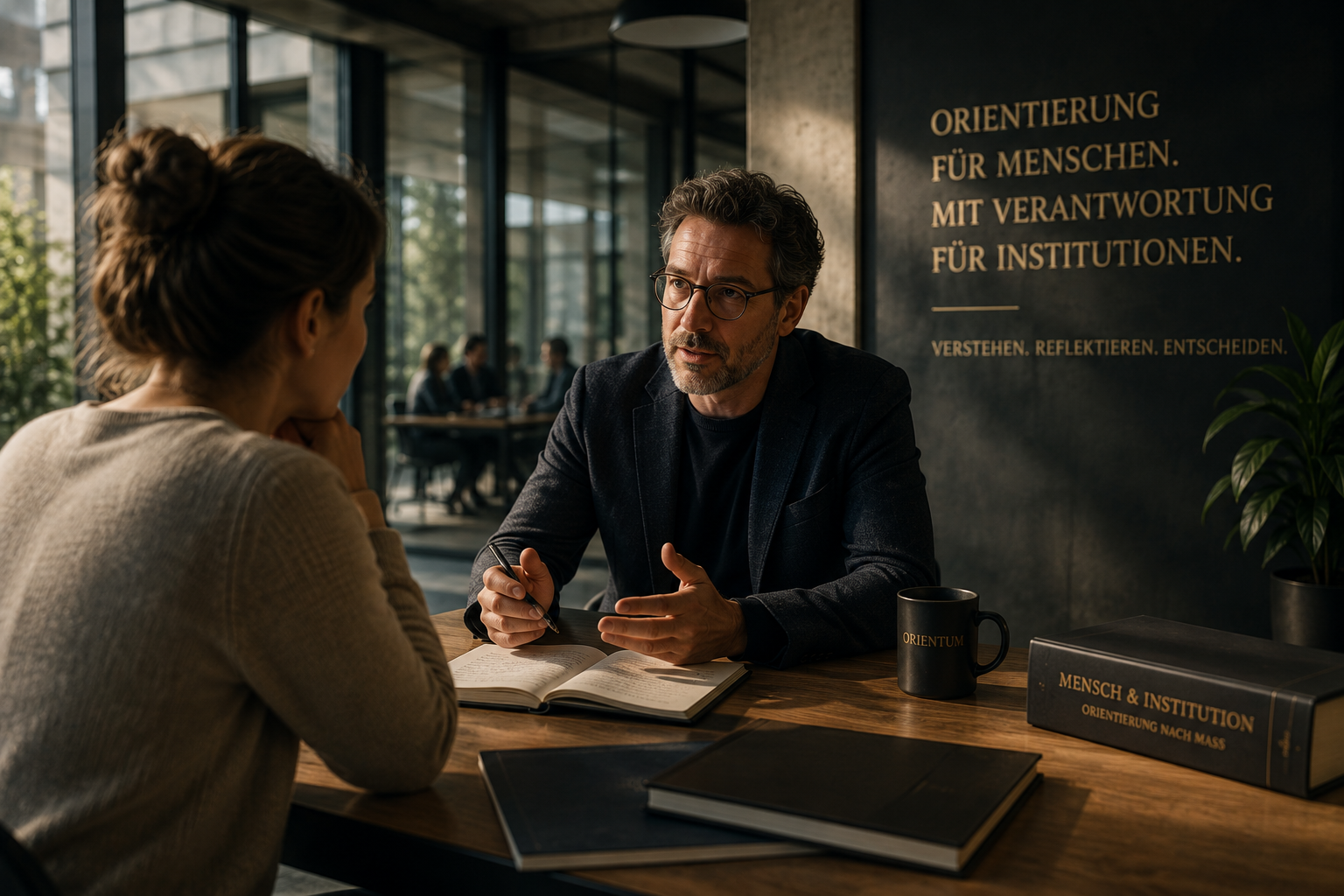 Persönliches Orientierungsgespräch