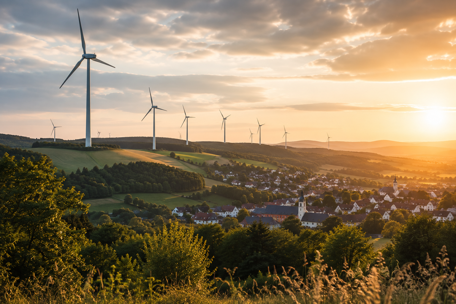 Windkraft, Landschaft und Lebensraum